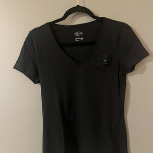 Talbots Black V-Neck T-Shirt